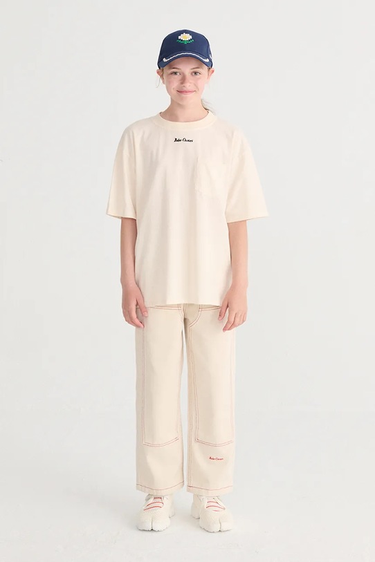 Bobo Choses t-shirt bawełniany dziecięcy Rapid Radish 126AC019