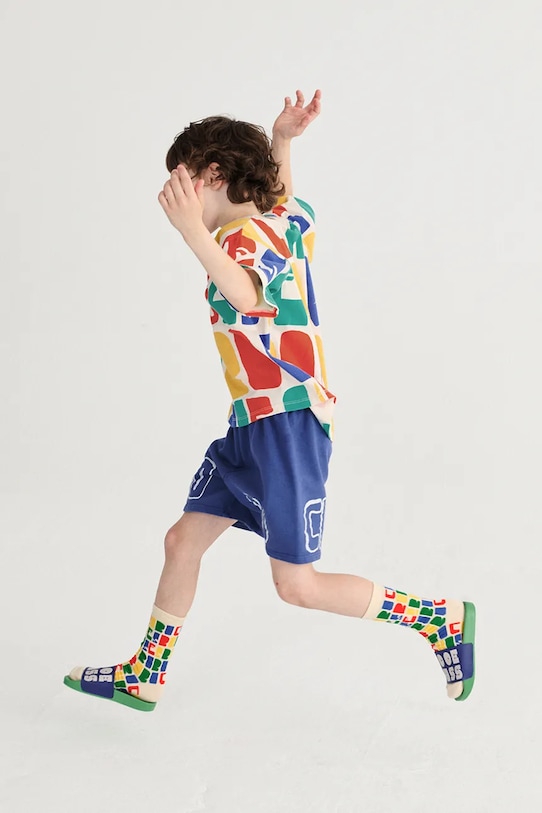 Bobo Choses t-shirt bawełniany dziecięcy multicolor 126AC137