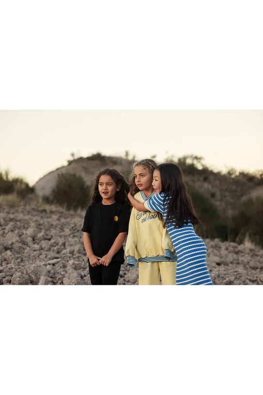 Mini Rodini t-shirt dziecięcy z bawełną Planet 26220140