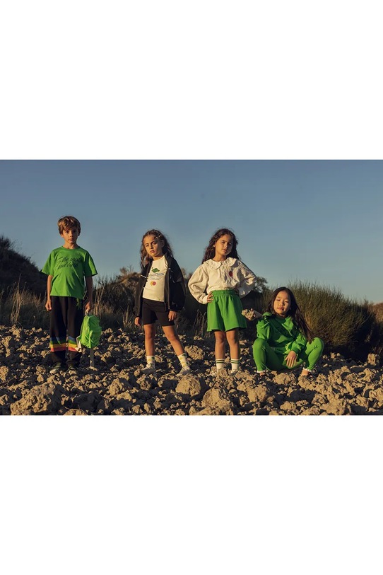 Mini Rodini t-shirt bawełniany dziecięcy Space tour 26220147