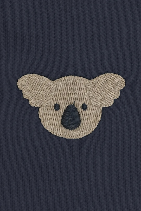 Donsje t-shirt bawełniany niemowlęcy Jarne T-shirt Koala granatowy 4081802.80.92