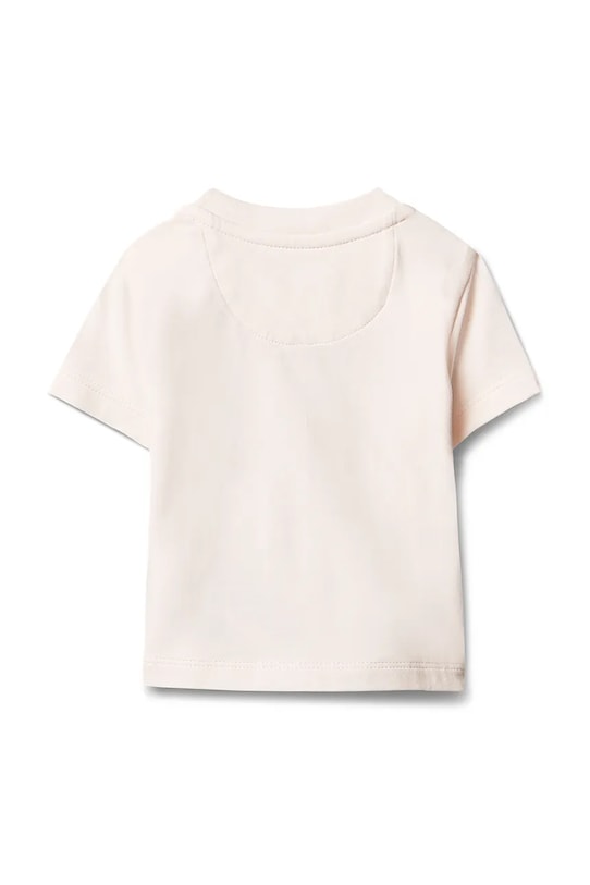 Calvin Klein Jeans t-shirt βρεφικό με βαμβάκι LVCKSJA47B.PPY2 πορτοκαλί SS26