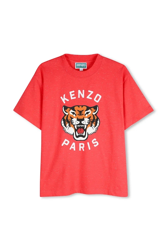 Detské tričko Kenzo Kids okrúhly červená K61701.86.108