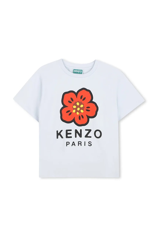 Detské bavlnené tričko Kenzo Kids bavlna modrá K61698.86.108