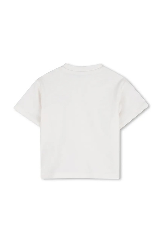 Detské bavlnené tričko Kenzo Kids K61724.71.81 biela SS26