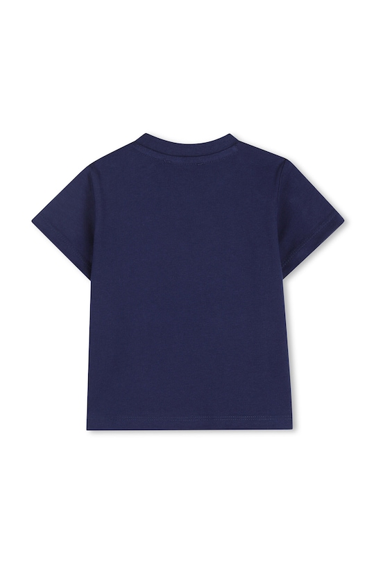 Μωρό βαμβακερό μπλουζάκι Kenzo Kids K61718.71.81 σκούρο μπλε SS26