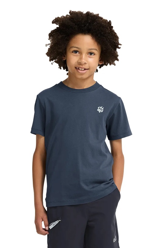 Jack Wolfskin t-shirt dziecięcy bawełniany PAW T K A65937.104.152