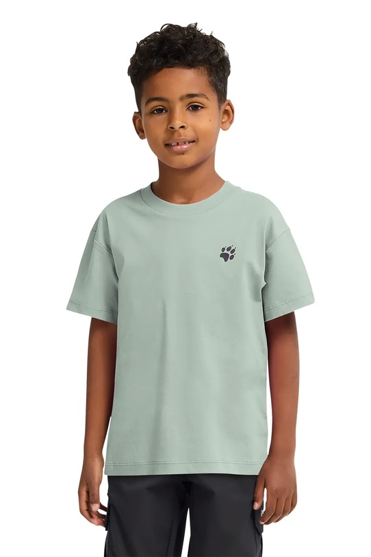 Jack Wolfskin t-shirt dziecięcy bawełniany PRINT T K A65938.164