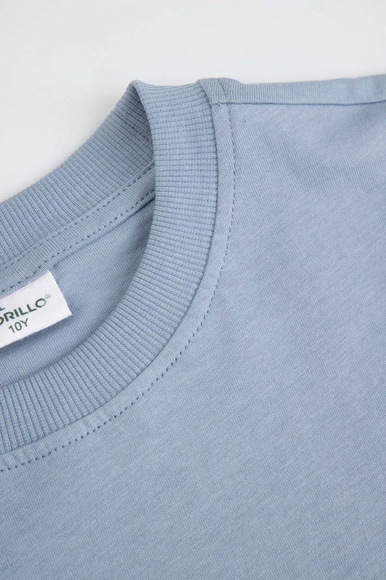 Chlapec Detské bavlnené tričko Coccodrillo WC6143212VBA modrá