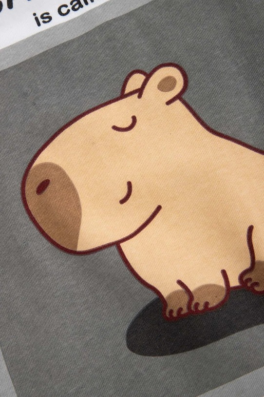 Детска памучна тениска Coccodrillo бял WC6143217VBA