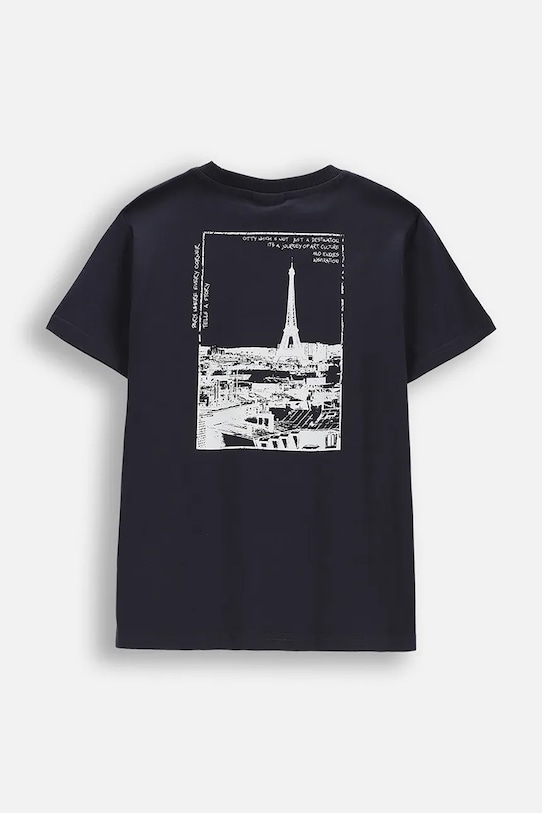 Dětské bavlněné tričko Coccodrillo WC6143222VBA šedá SS26