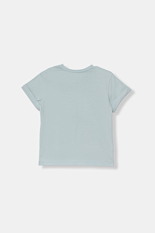 United Colors of Benetton t-shirt dziecięcy bawełniany 3I1XA106Y.W.Stagionale niebieski SS26
