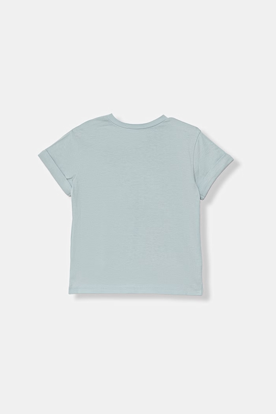 United Colors of Benetton t-shirt dziecięcy bawełniany 3I1XA106Y.W.Stagionale niebieski SS26