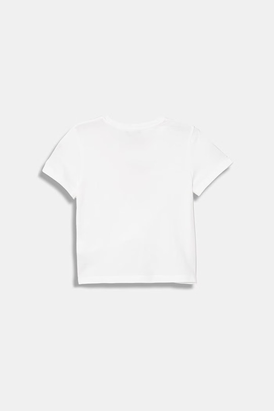 United Colors of Benetton t-shirt dziecięcy z bawełną 3I1XG10LK.P.Stagionale biały SS26