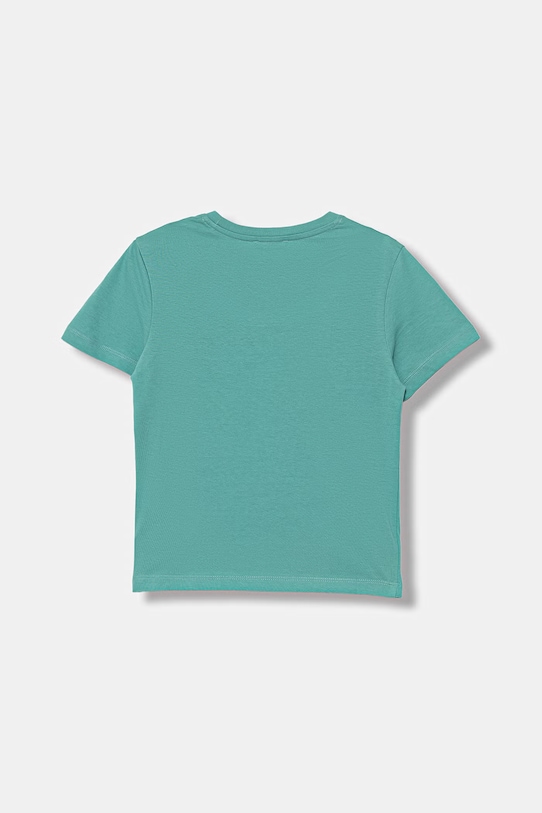 United Colors of Benetton t-shirt dziecięcy z bawełną 3I1XG10LK.P.Stagionale turkusowy SS26