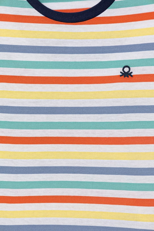 Chłopiec United Colors of Benetton T-shirt dziecięcy bawełniany 39IAG10LL.P.Stagionale multicolor