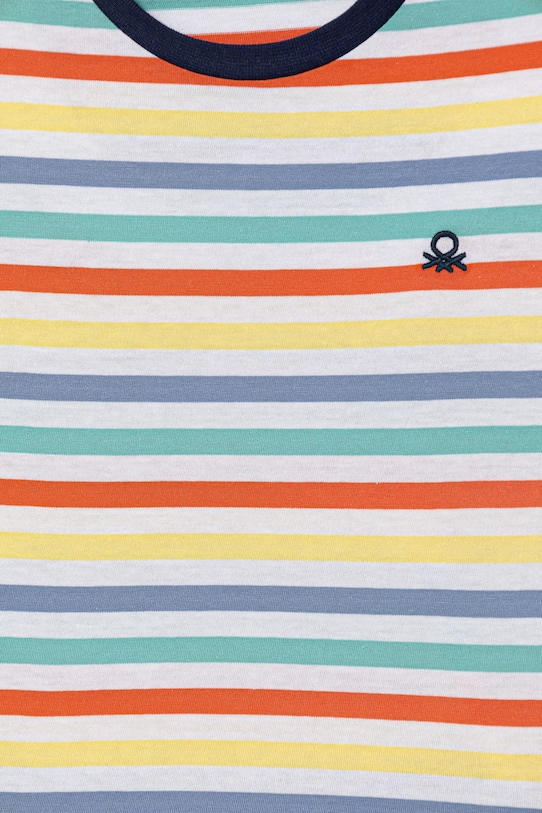 Chłopiec United Colors of Benetton T-shirt dziecięcy bawełniany 39IAG10LL.P.Stagionale multicolor