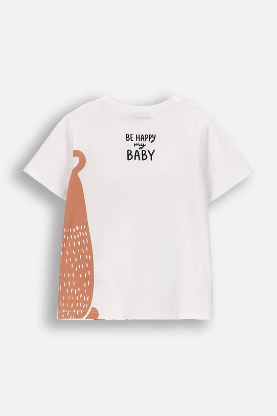 Coccodrillo T-shirt παιδικό με βαμβάκι WC6143201HUN μπεζ SS26