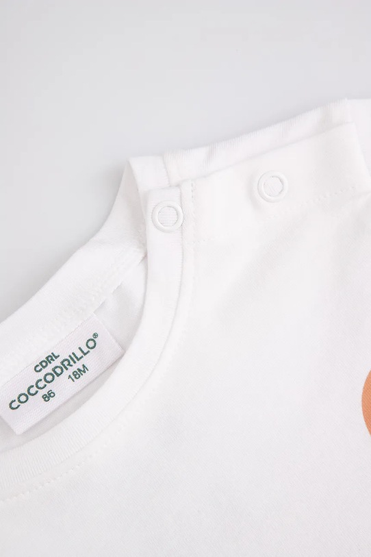 Αγορίστικα Coccodrillo T-shirt παιδικό με βαμβάκι WC6143201HUN μπεζ