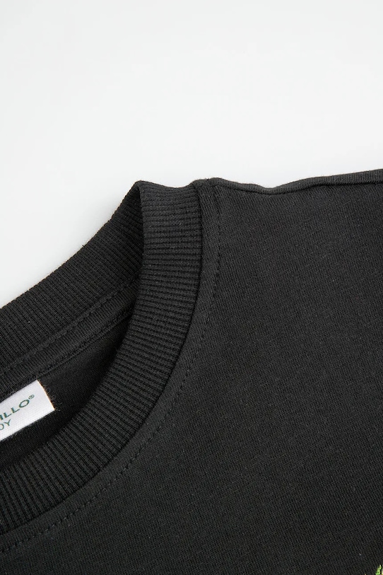 Chlapec Coccodrillo tričko detské bavlnené WC6143204VBB čierna