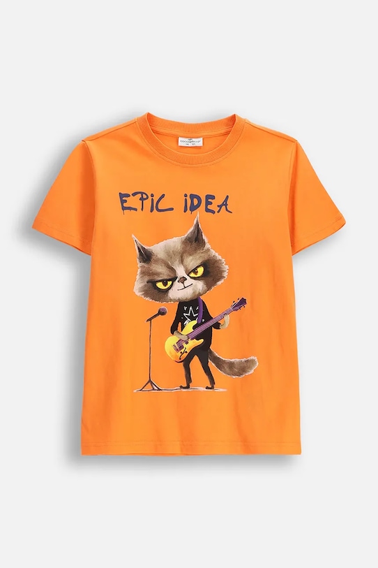 Coccodrillo tričko detské bavlnené oranžová WC6143216VBB
