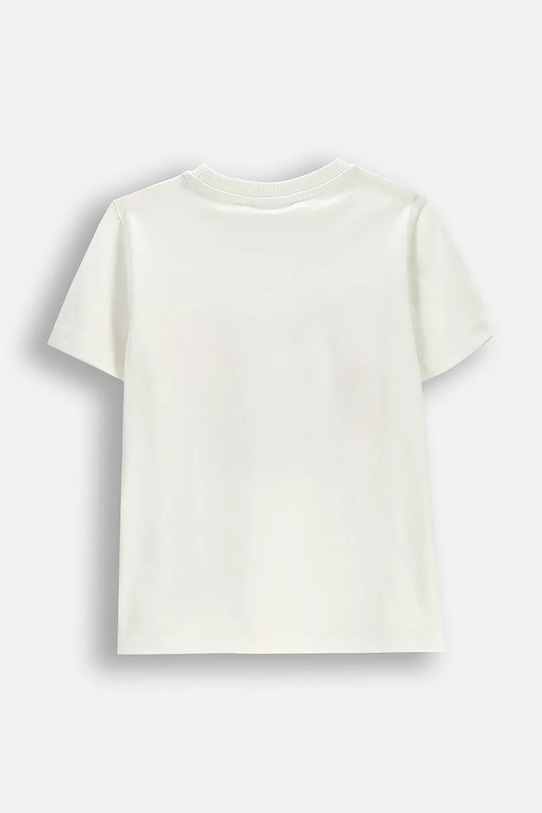 Coccodrillo majica za djecu od pamuka WC6143202TBK bež SS26