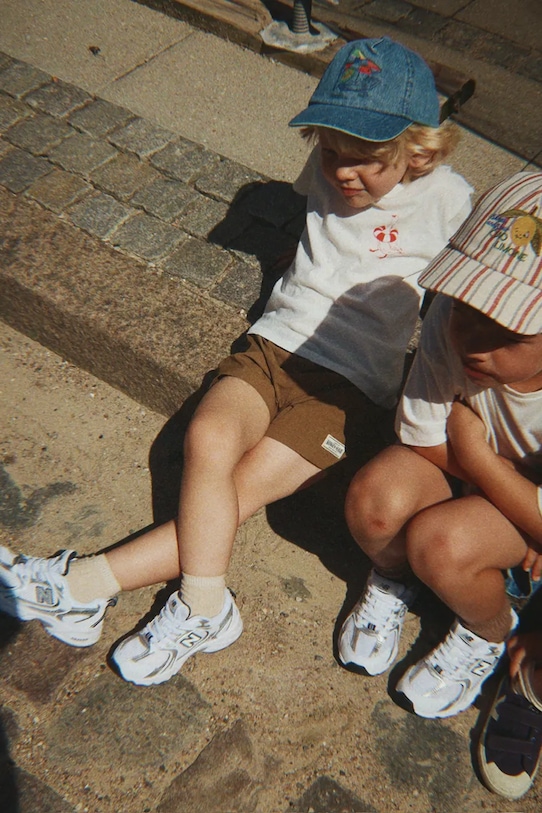 Konges Sløjd tričko dětské s příměsí lnu ERA TEE OCS KS105359.PPY2