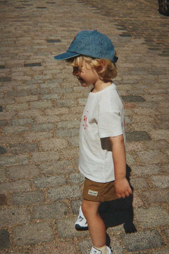 Konges Sløjd tričko dětské s příměsí lnu ERA TEE OCS KS105359.PPY2