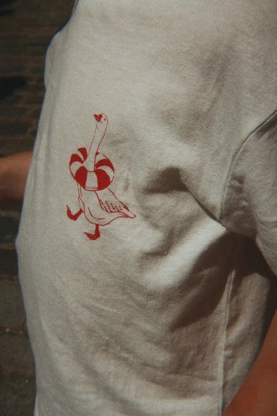 Konges Sløjd tričko dětské s příměsí lnu ERA TEE OCS KS105359.PPY2