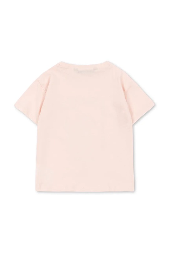 Момче Konges Sløjd тениска за деца с ленена смес ERA TEE OCS KS105359.PPY2 розов