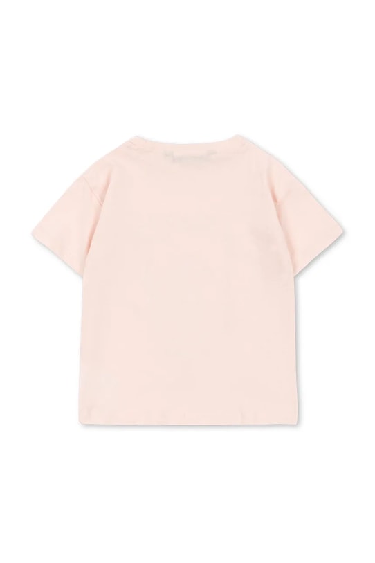 Момче Konges Sløjd тениска за деца с ленена смес ERA TEE OCS KS105359.PPY2 розов