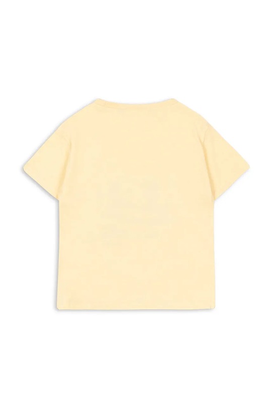 Момче Konges Sløjd тениска за деца с ленена смес ERA TEE OCS KS105359.PPY2 жълт