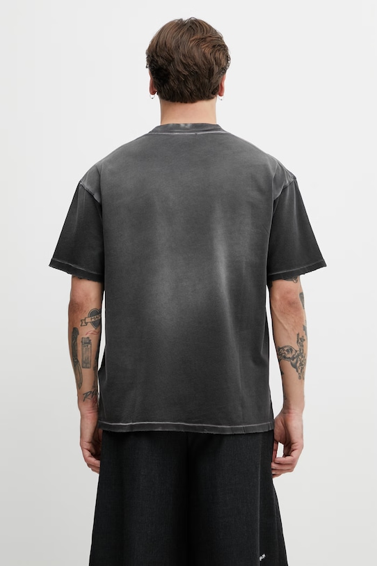 Odzież Represent LOADED WITH LOVE t-shirt bawełniany męski MLM100682.04 szary