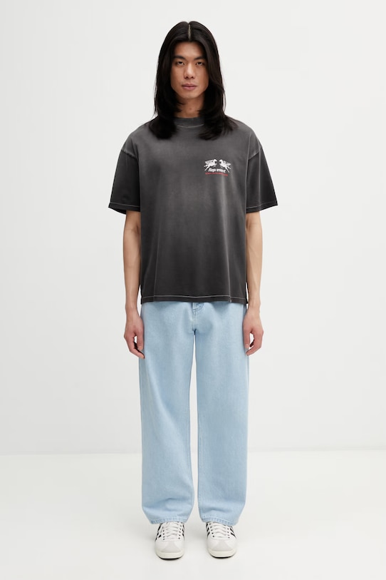 Represent 24 HOUR SERVICE T-shirt męski bawełniany MLM100768.04 szary