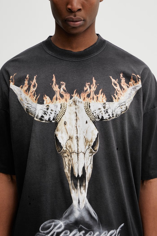 Represent t-shirt BRITISH COWBOYS czarny MLM100592.04