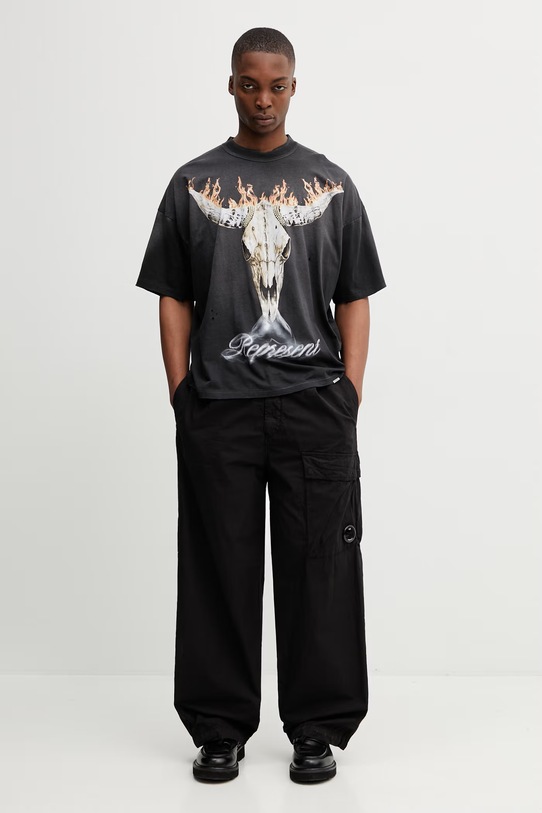 Represent t-shirt BRITISH COWBOYS MLM100592.04 czarny