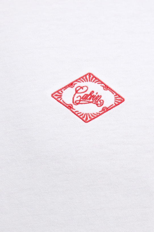 Calvin Klein Jeans t-shirt bawełniany LV04RE802G biały