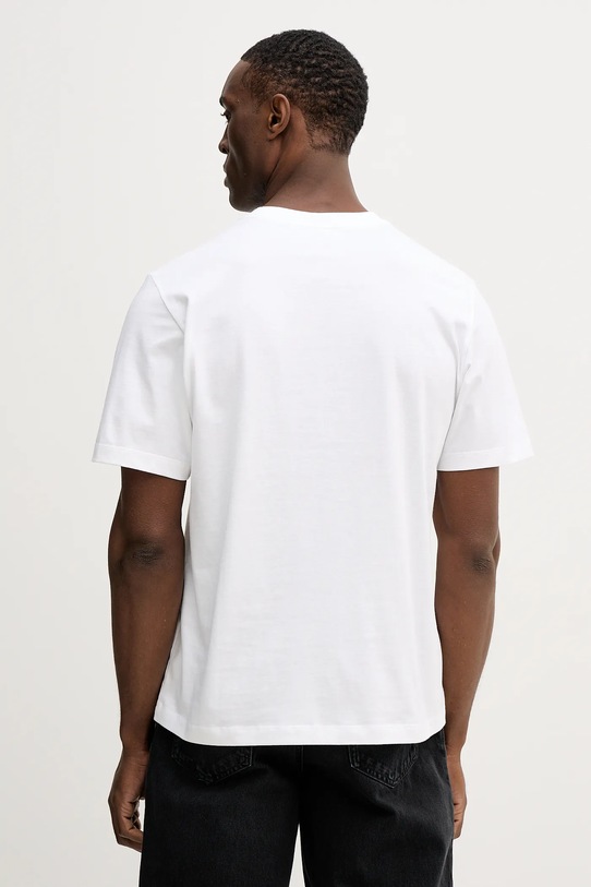 Oblečenie Bavlnené tričko Calvin Klein Jeans LV04RE810G biela