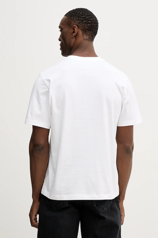 Odzież Calvin Klein Jeans t-shirt bawełniany LV04RE810G biały