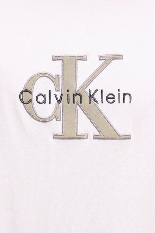 Calvin Klein Jeans t-shirt bawełniany LV04RE815G beżowy