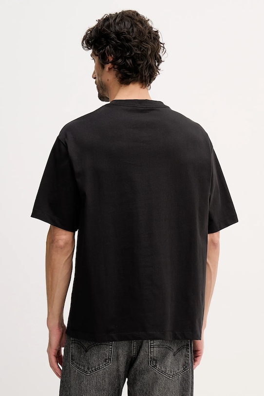 Oblečení Bavlněné tričko Calvin Klein Jeans LV04RE815G černá