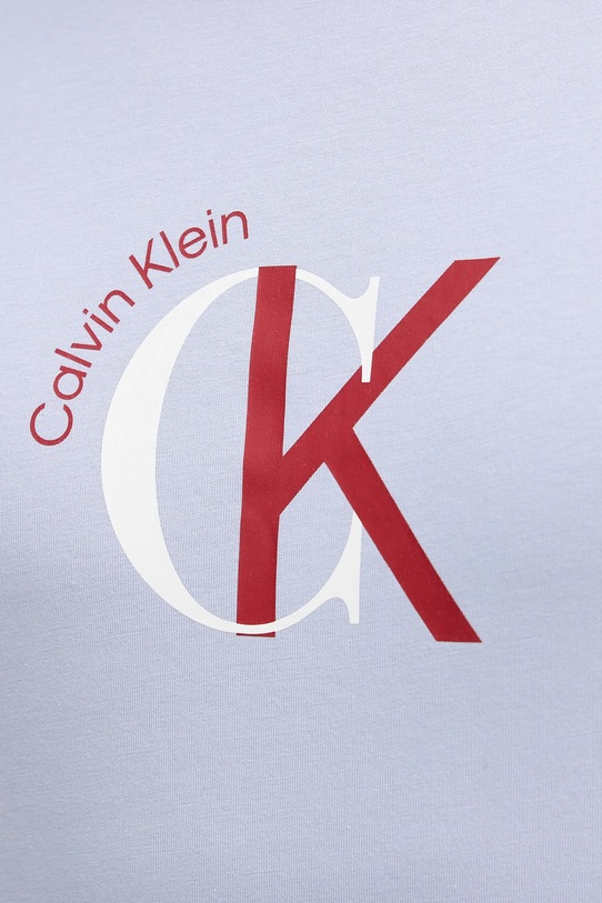 Calvin Klein Jeans t-shirt bawełniany LV14RE829G niebieski