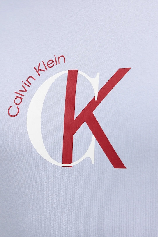 Calvin Klein Jeans t-shirt bawełniany LV14RE829G niebieski