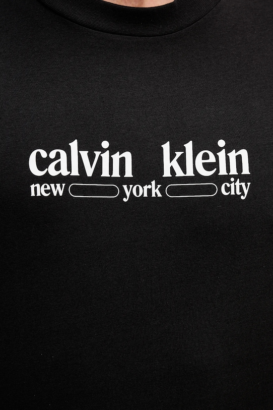 Calvin Klein Jeans t-shirt bawełniany LV14RE831G czarny