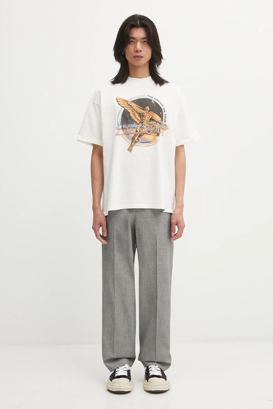 Represent t-shirt bawełniany Golden Tour MLM100823.72 beżowy