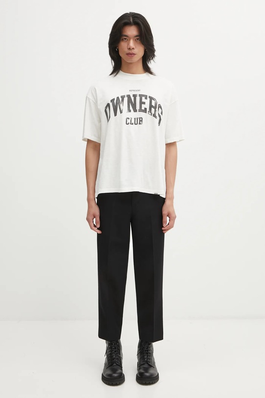 Represent t-shirt bawełniany Owners OCM100047.72 beżowy