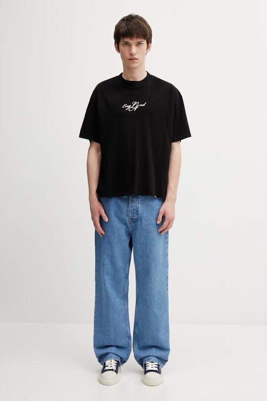 Represent t-shirt bawełniany England MLM100873.01 czarny