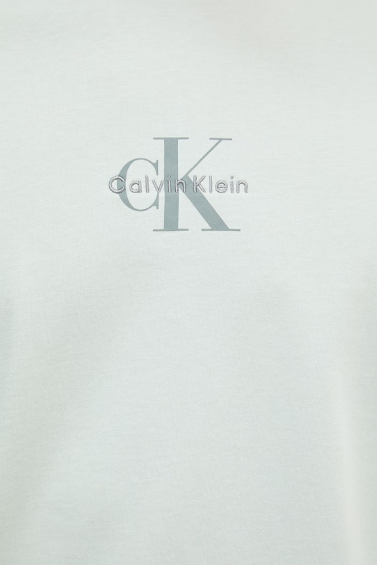Calvin Klein Jeans t-shirt męski bawełniany LV04RB866G turkusowy