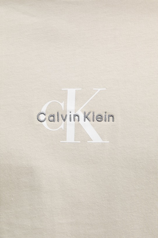 Calvin Klein Jeans tričko pánske bavlnené LV04RB866G béžová