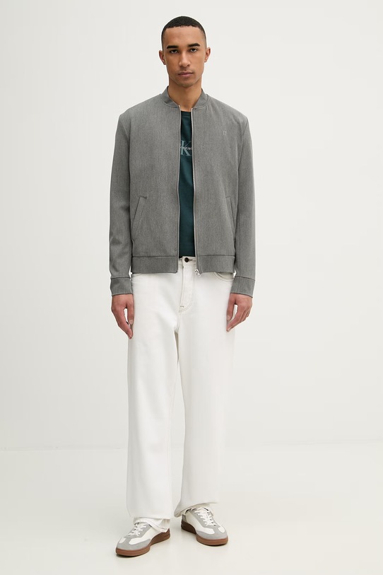 Calvin Klein Jeans T-shirt Ανδρικό βαμβακερό LV04RB866G τιρκουάζ SS26